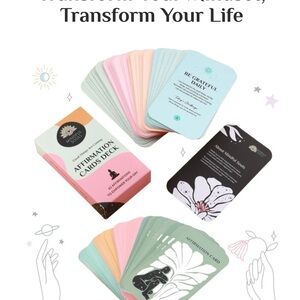 Mindful Souls Affirmation Cards Deck - Your Daily Fix of Good Vibes !! 💫📿